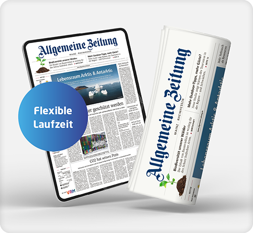 Allgemeine Zeitung - Alle News gedruckt und digital flexibel lesen