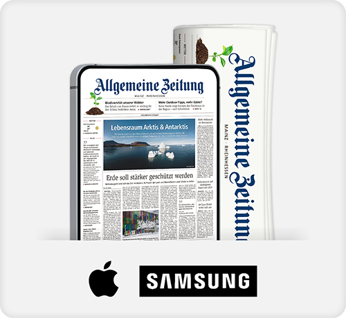 Allgemeine Zeitung - Print & Digital komplett inkl. Wunschtablet